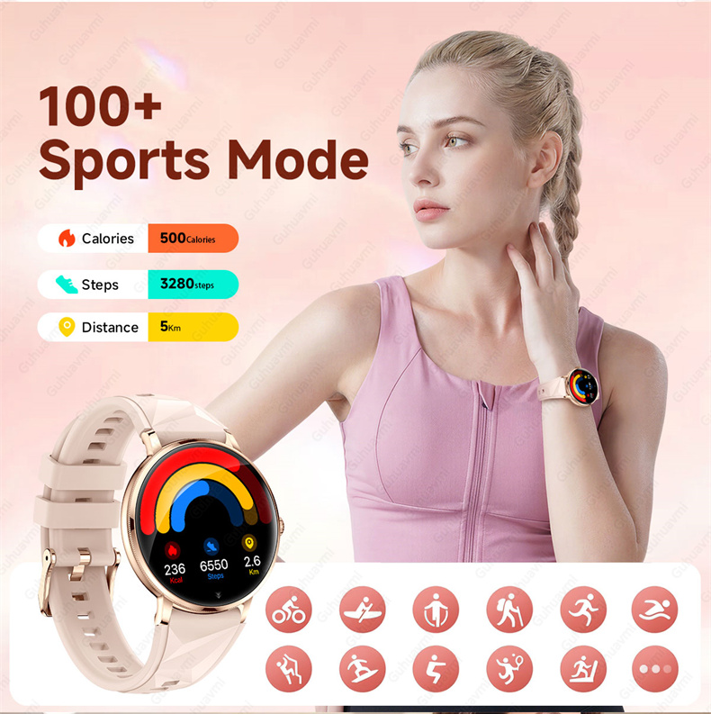 2026年最新モデル、女性向けスマートウォッチ。390×39 - Smartwatch Custom のレビューと価格