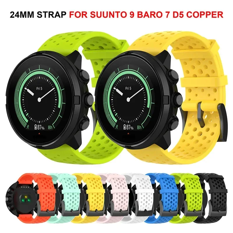 SUUNTO 7、9 Baro、D5スマートウォッチ用、24 - Fossil Smartwatch Accessories のレビューと価格