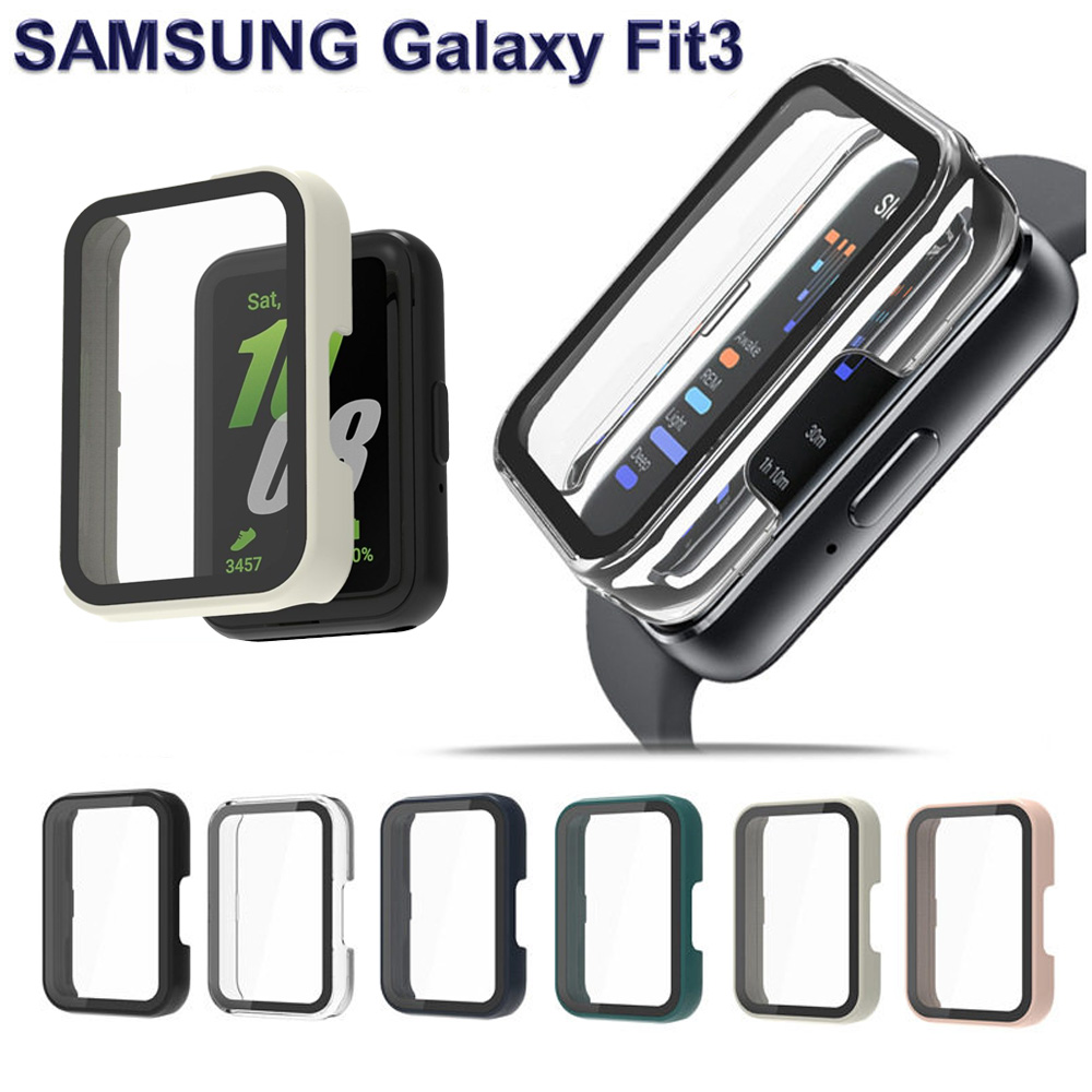 ガラス+ケース Samsung Galaxy Fit 3用  - Samsung Smartwatch Accessories のレビューと価格
