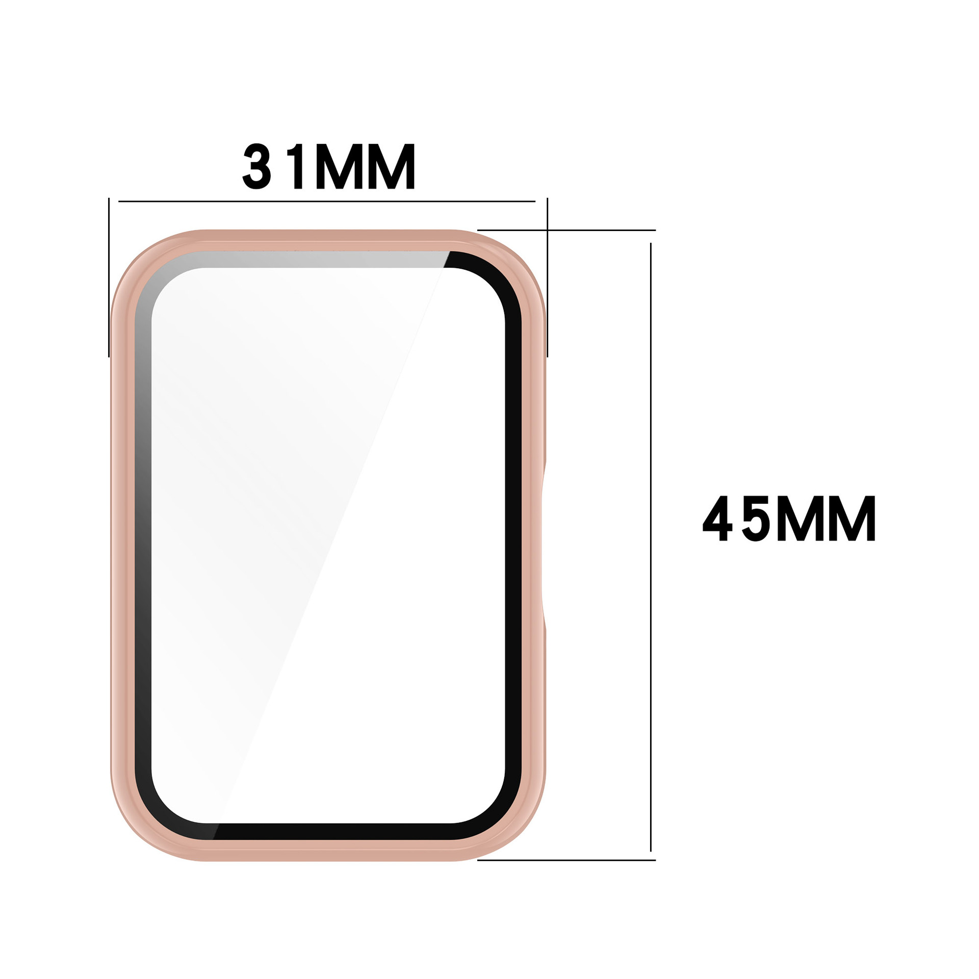 ガラス + ケースサムスンギャラクシーフィット 3 ハードバ - Samsung Smartwatch Accessories のレビューと価格