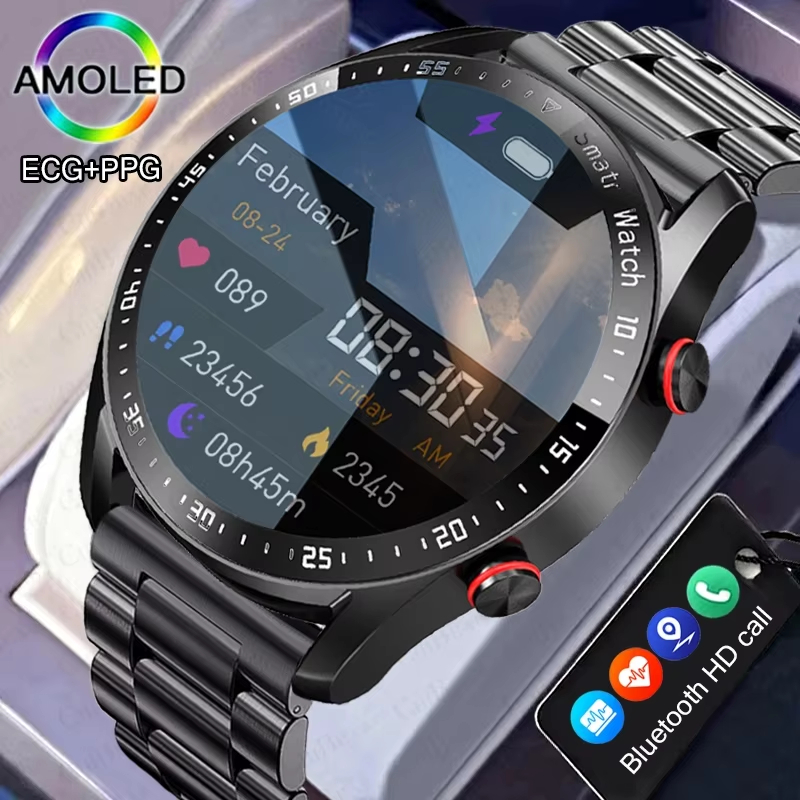 スポーツスマートウォッチ メンズ レディース HDスクリーン - Smartwatch Custom のレビューと価格